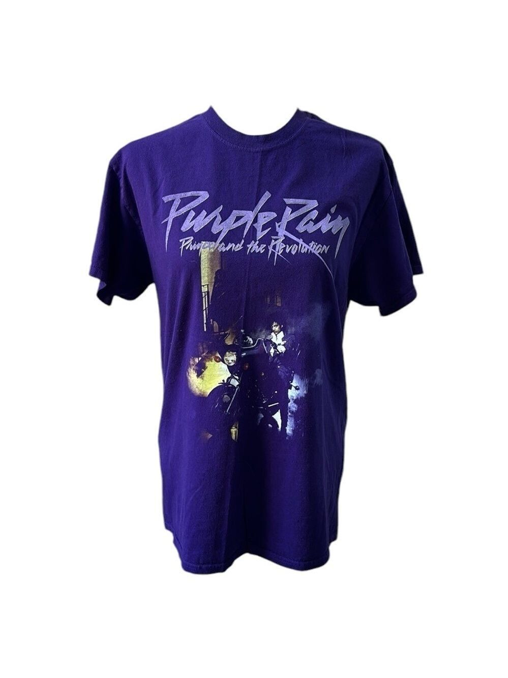 Prince and the Revolution Purple Rain Unisex Tee Size Medium